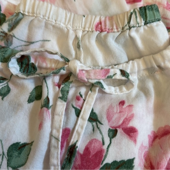 Lauren Ralph Lauren Pink and Green Floral Pajama Set - Picture 2 of 6
